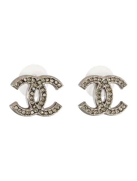 cc chanel bling crystals|chanel jewelry earrings.